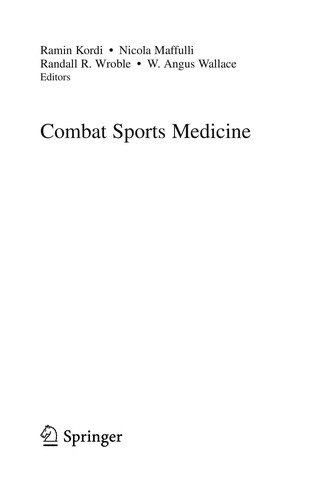 《Combat Sports Medicine》書封